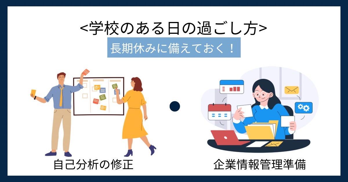 学校のある日の過ごし方の画像