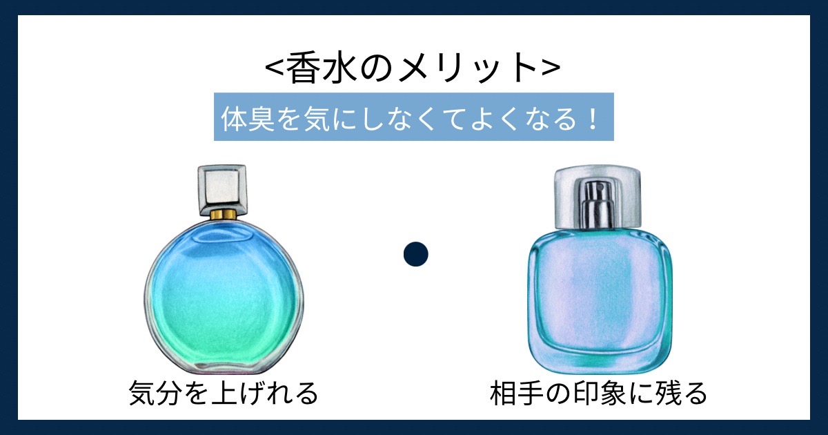 香水のメリットの画像