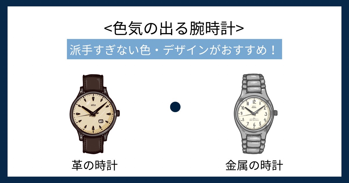 色気の出る時計の画像