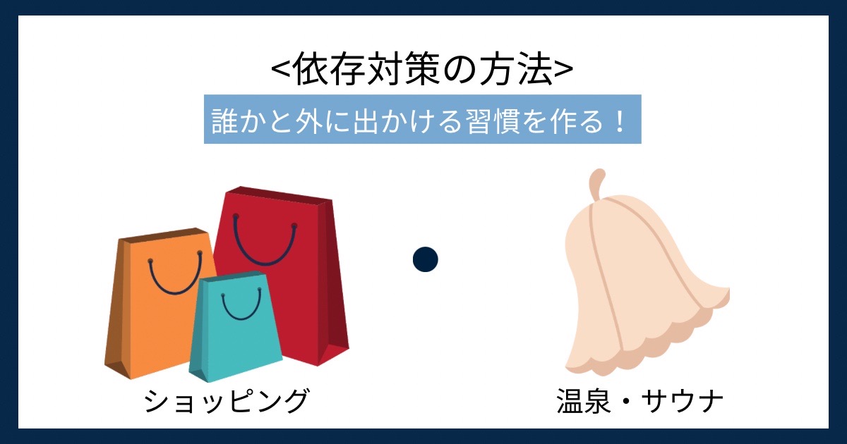 依存対策の方法の画像